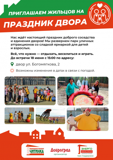 Праздник Двора по ул. Богомягкова, 2